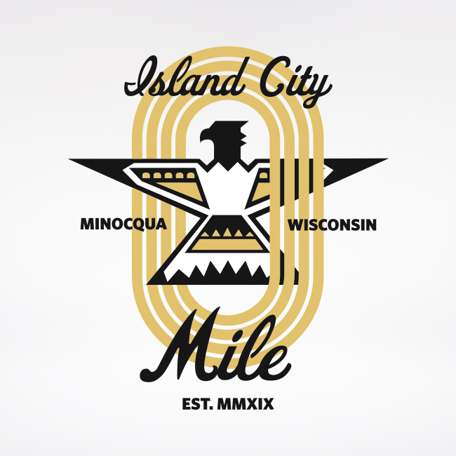 Island City Mile Logo